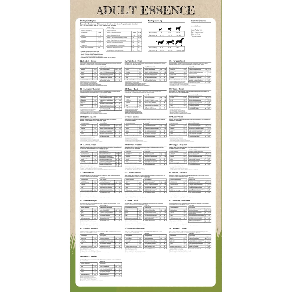 Trockenfutter Für Hunde Adult Essence Beef
