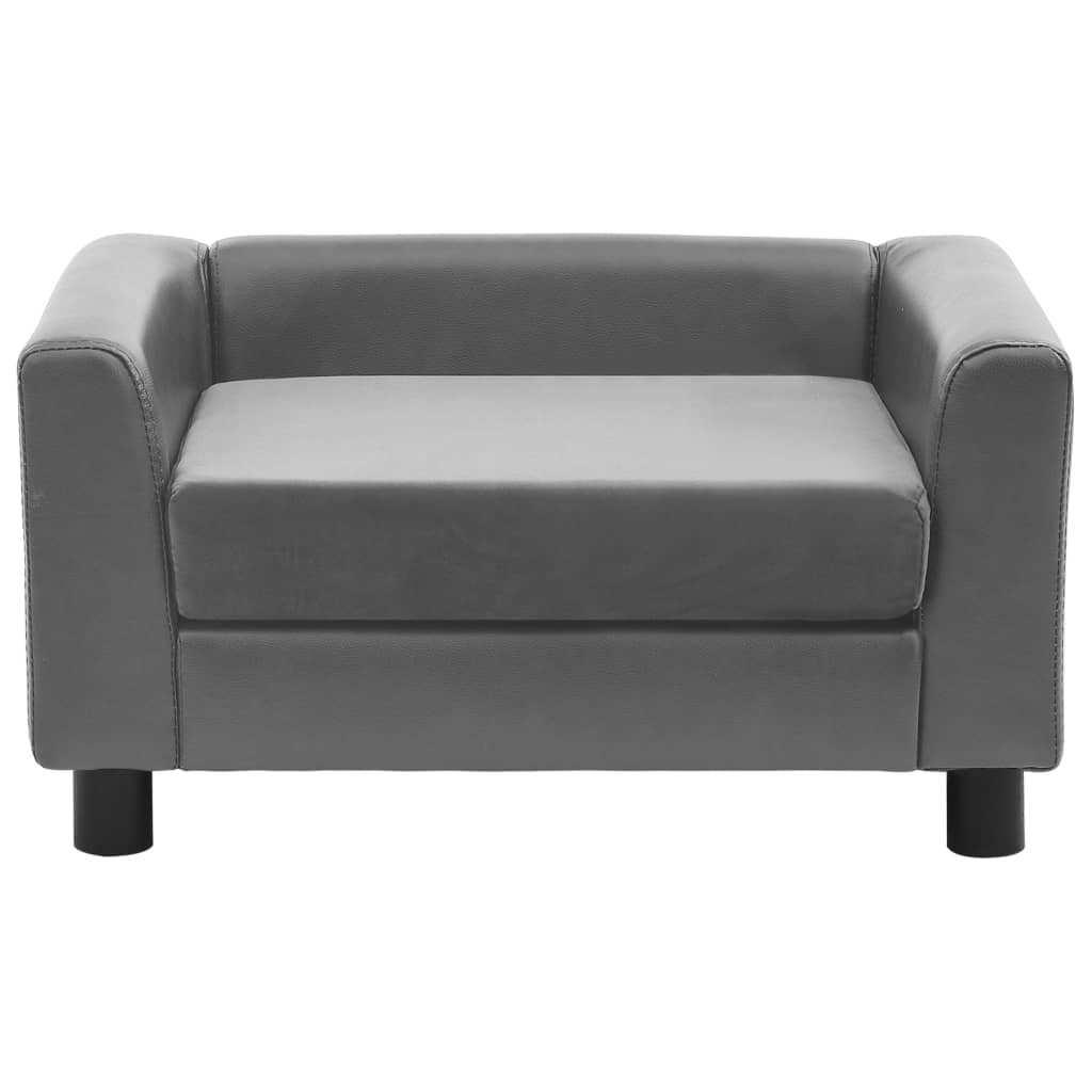Hundesofa 60X43X30 Cm Plüsch Und Kunstleder