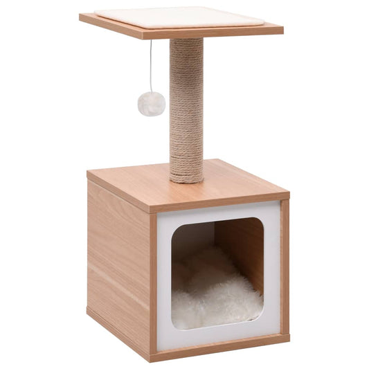 Katzen-Kratzbaum Mit Sisal-Kratzmatte 62 Cm