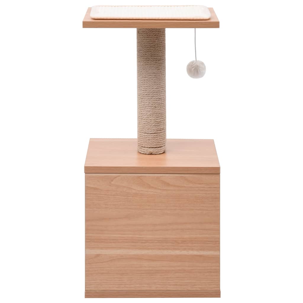 Katzen-Kratzbaum Mit Sisal-Kratzmatte 62 Cm