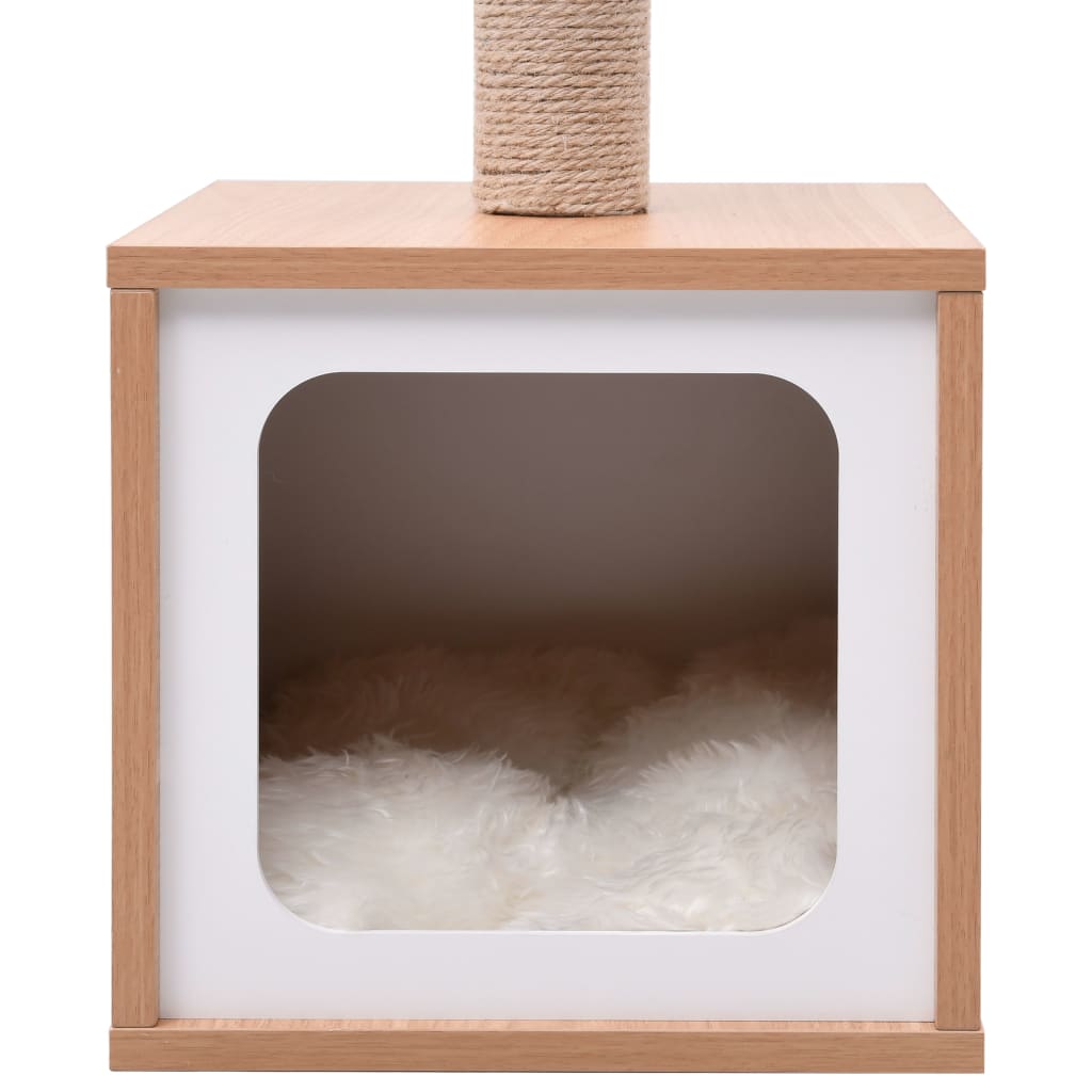 Katzen-Kratzbaum Mit Sisal-Kratzmatte 62 Cm